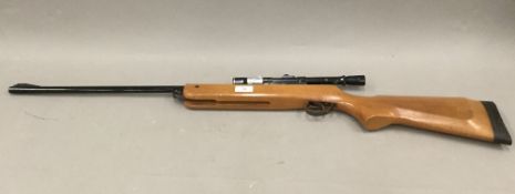 A BSA air rifle