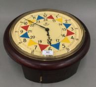 A fusee dial clock