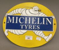 A Michelin Tyres plaque