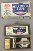 A vintage boxed Wilkinson's Sword razor