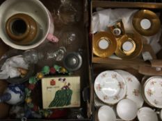 A quantity of miscellaneous china