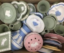 A quantity of Wedgwood Jasper Ware