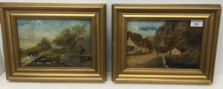 J DUCK (19th/20th century) English, Cheddar, circa 1908, oil on board, signed,