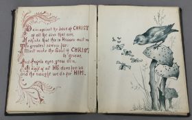 A Victorian sketch book by Emma G Fowler of Glebelands,