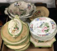 A quantity of 19th century English porcelain