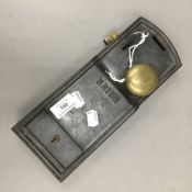 A vintage Union toilet lock