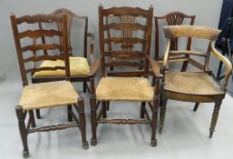 A quantity of miscellaneous chairs