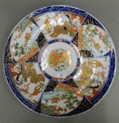 A large Imari charger