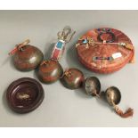 A small quantity of ethnographic items,