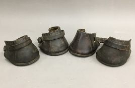 A set of four pit pony shoes