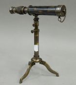 A small telescope on stand