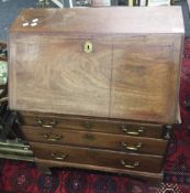 A 19th century mahogany bureau