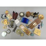 A box of miscellaneous items