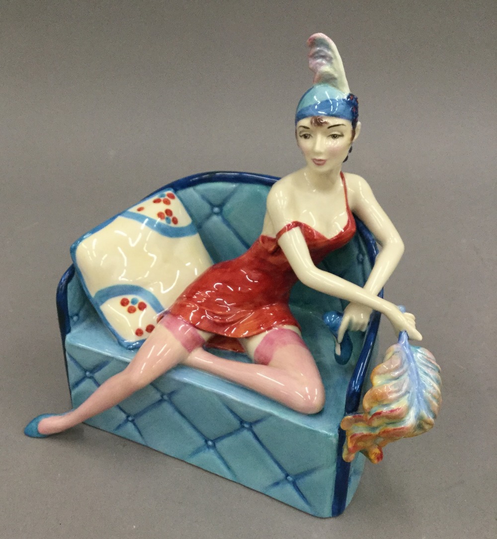 A Kevin Francis porcelain figurine, La Femme Fatal No.