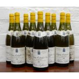 Ten bottles of 1999 Olivier Leflaive Les Referts Puligny Montrachet 1er Cru