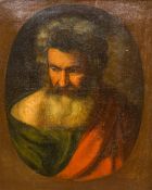 CONTINENTAL SCHOOL (18th century) A Pensive Bearded Gentleman Oil on canvas, framed. 57 x 72 cm.