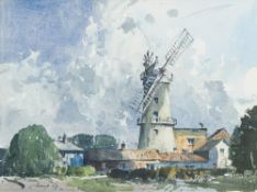 STANLEY ORCHART (1920-2005) British (AR) Denver Mill Watercolour, signed, framed and glazed. 47.