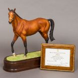 A limited edition Royal Worcester porcelain figure of Nijinsky,