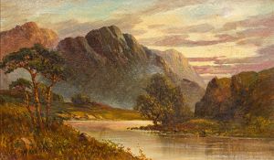 FRANCIS E JAMIESON (1895-1950) British (AR) Glencoe and Pitlochry Oils on canvas,