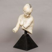 A 19th century carved marble torso,