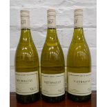 Three bottles of 2009 Verget Meursault