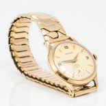 A Garrard gentleman's 9 ct gold wristwatch,