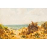 DANIEL SHERRIN (1868-1940) British Beach Scene Oil on canvas, signed with pseudonym L RICHARDS,