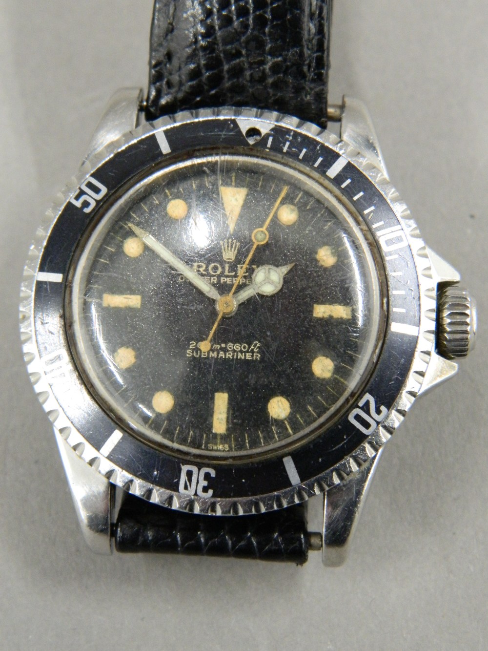 A Rolex oyster perpetual sub-mariner wristwatch, serial no. 892415, movement 29499, model no. - Image 5 of 16