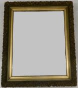 A gilt framed mirror. 41.5 x 50 cm.