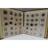 An album of coins