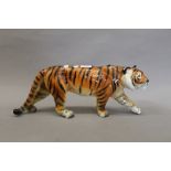 A large Goebel model of a tiger. 46 cm long.