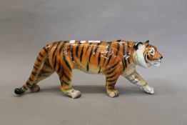 A large Goebel model of a tiger. 46 cm long.