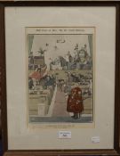 W HEATH ROBINSON, Half-Hours at Eton, three prints, framed and glazed. 35.