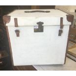 A large vintage trunk. 62 cm wide.