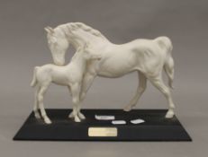 A Beswick horse group,