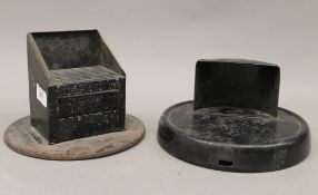 A pair of WWII blackout lamps