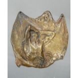 RUDOLF MARSCHALL (1873-1967) Austrian, bronze plaque, signed MARSCHALL FEC,