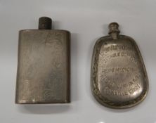 Two perfume bottles. Each approximately 6 cm high.