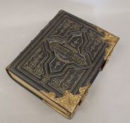 A Victorian illustrated family bible