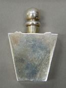 A sterling silver Penhaligan's perfume bottle. 5 cm high (31.5 grammes).