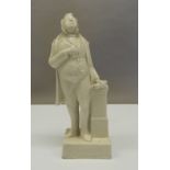 A Doulton Lambeth Mr Pecksniff figure. 23 cm high.