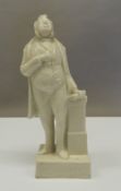 A Doulton Lambeth Mr Pecksniff figure. 23 cm high.