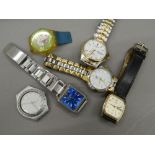 A quantity of wristwatches including Lorus,