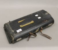 A cased Buffet clarinet. The case 40 cm wide.