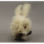 A vintage clockwork bunny rabbit. 15 cm high.