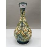 A modern Moorcroft vase. 22.5 cm high.