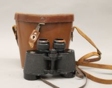 A pair of Carl Zeiss Jena Septarem 7x40w Super S binoculars, in associated case. 14 cm high.