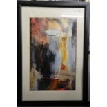 M CASTELLO (20th/21st century), Vases, prints, signed, framed and glazed. 45 x 71 cm.