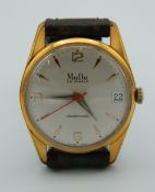 A Mudu Doublematic wristwatch