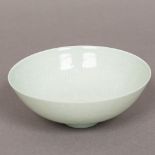 A Chinese celadon glazed porcelain bowl,